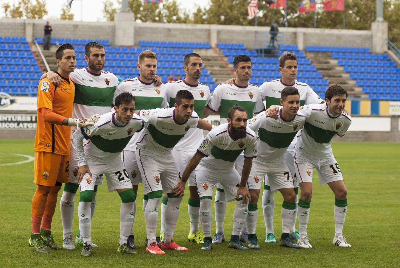 Las mejores imágenes del Llagostera - Elche (4-1)