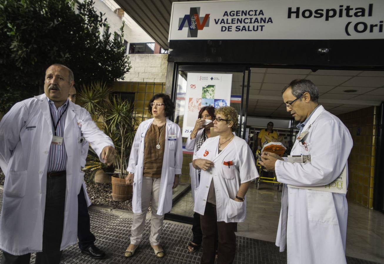 El Hospital de la Vega Baja muestra su descontento