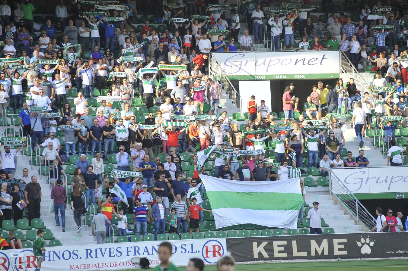 Las mejores imágenes del Elche - Mirandés