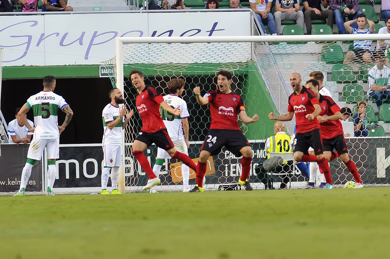 Las mejores imágenes del Elche - Mirandés