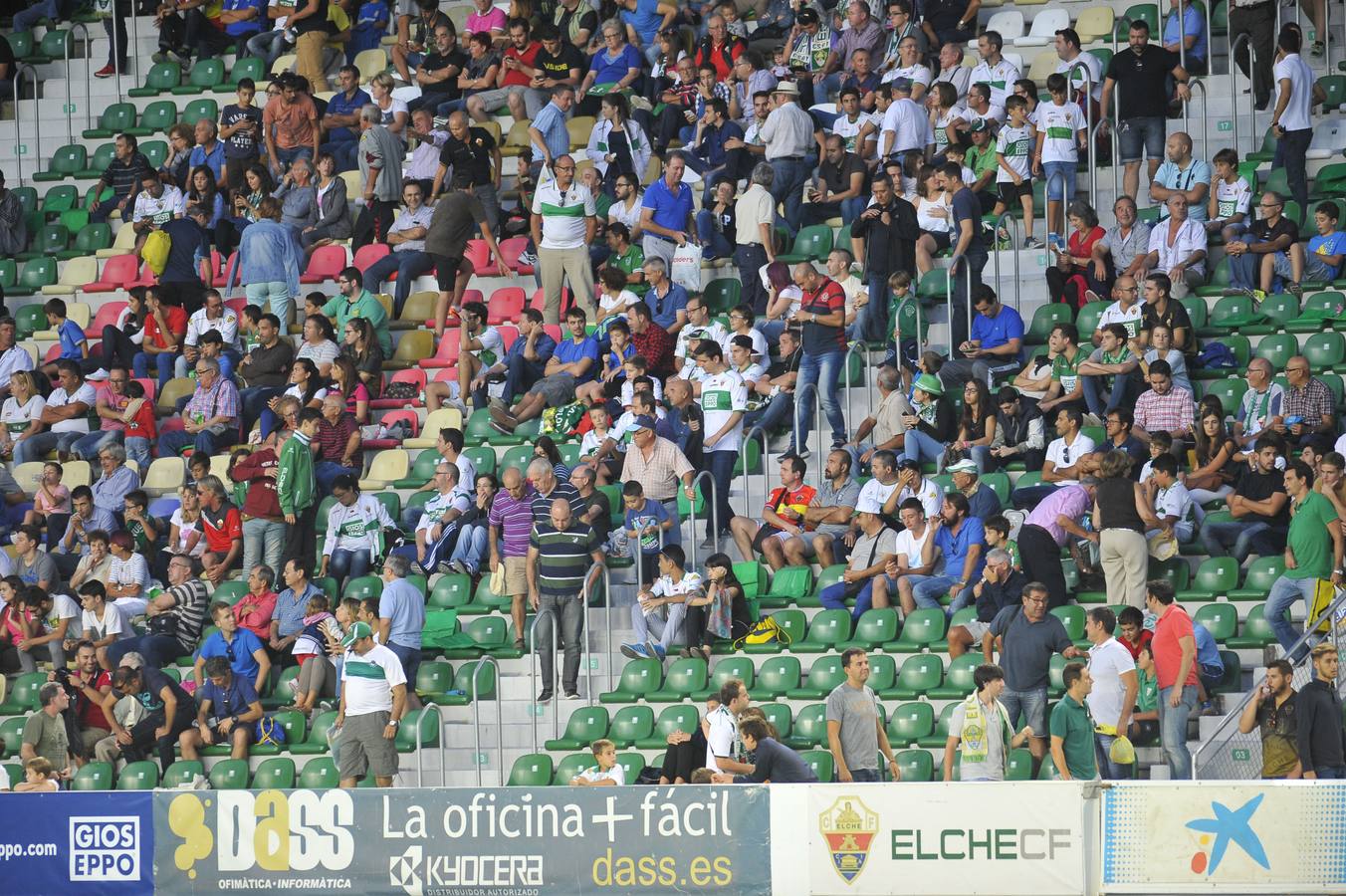 Las mejores imágenes del Elche - Mirandés