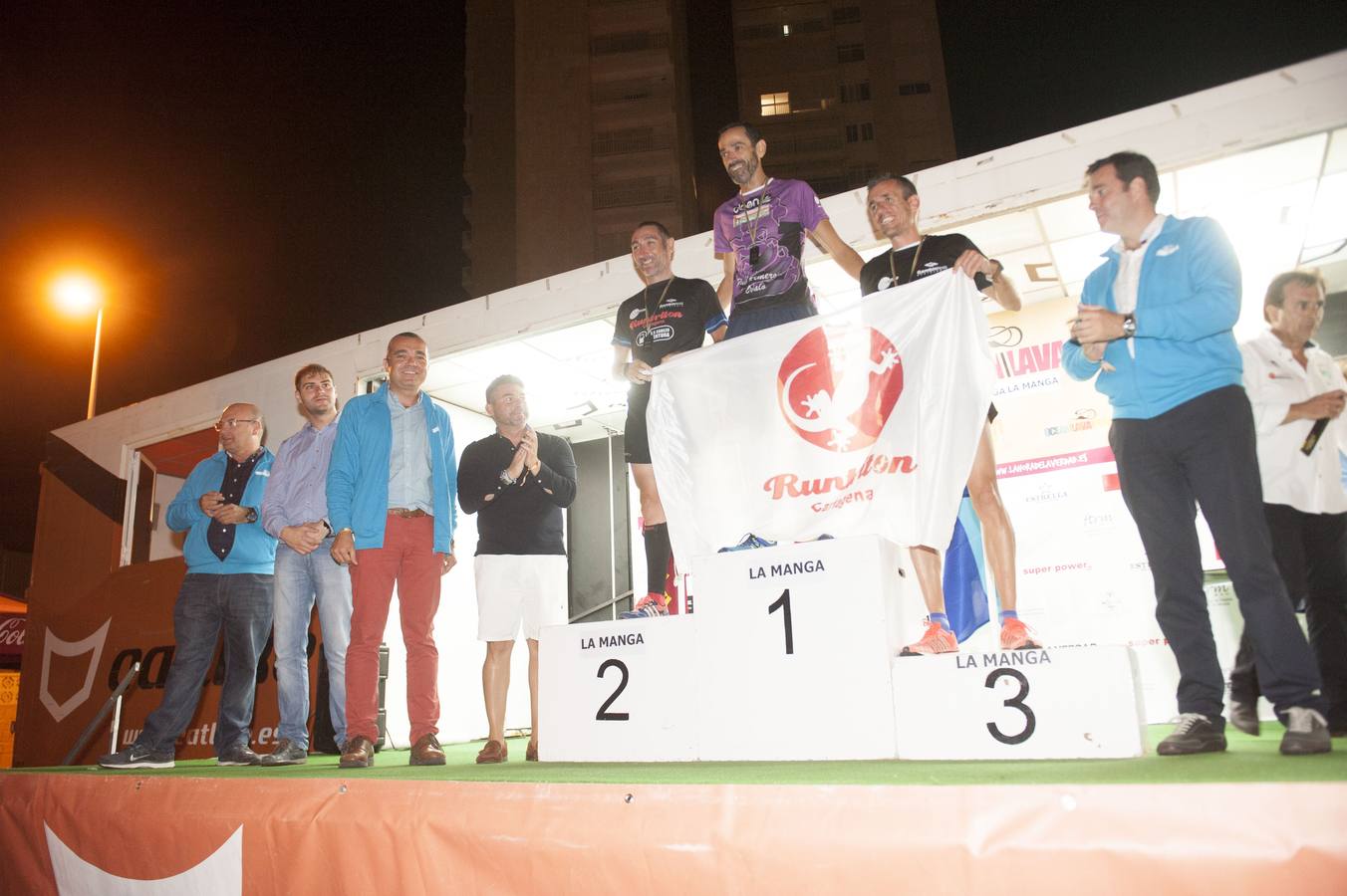 Podium en La Manga