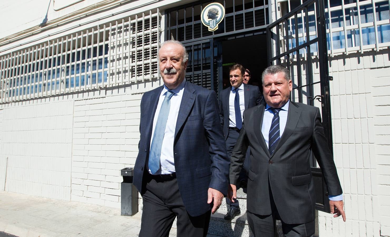 Del Bosque se toma el España-Inglaterra en el Rico Pérez como si fuera un partido oficial