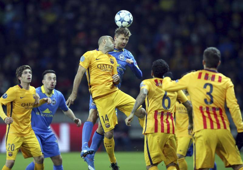 Las mejores imágenes del BATE Borisov - Barcelona