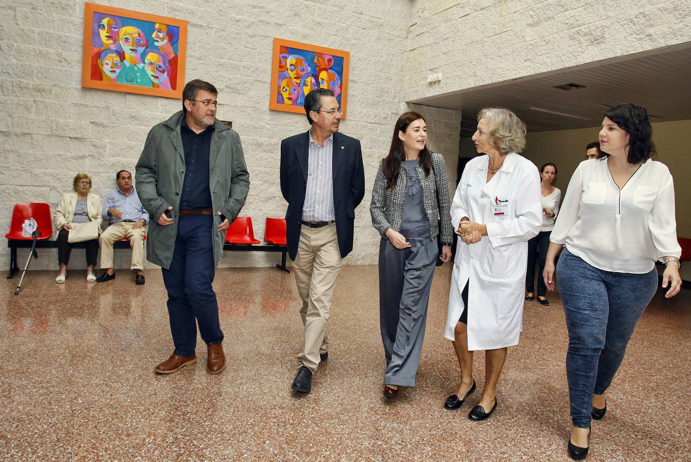 La consellera de Sanidad visita el Hospital de Sant Joan