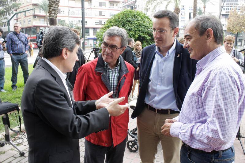 Presentación de las candidaturas del PSOE al Senado y al Congreso