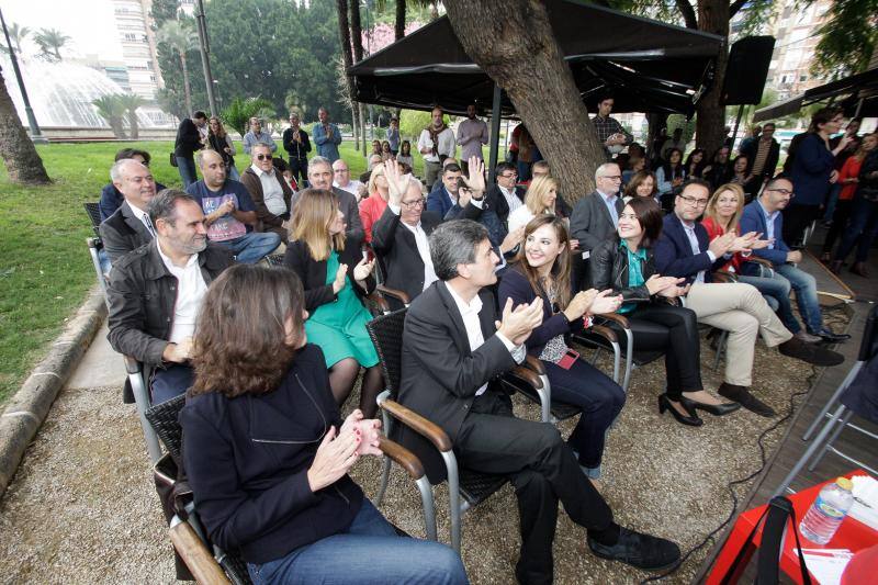 Presentación de las candidaturas del PSOE al Senado y al Congreso
