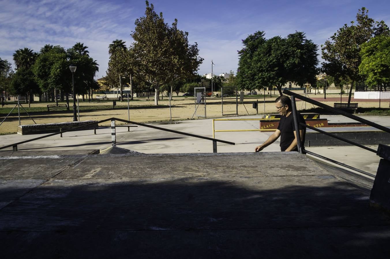El PP denuncia el mal estado de la pista de patinaje de la Plaza Béjar