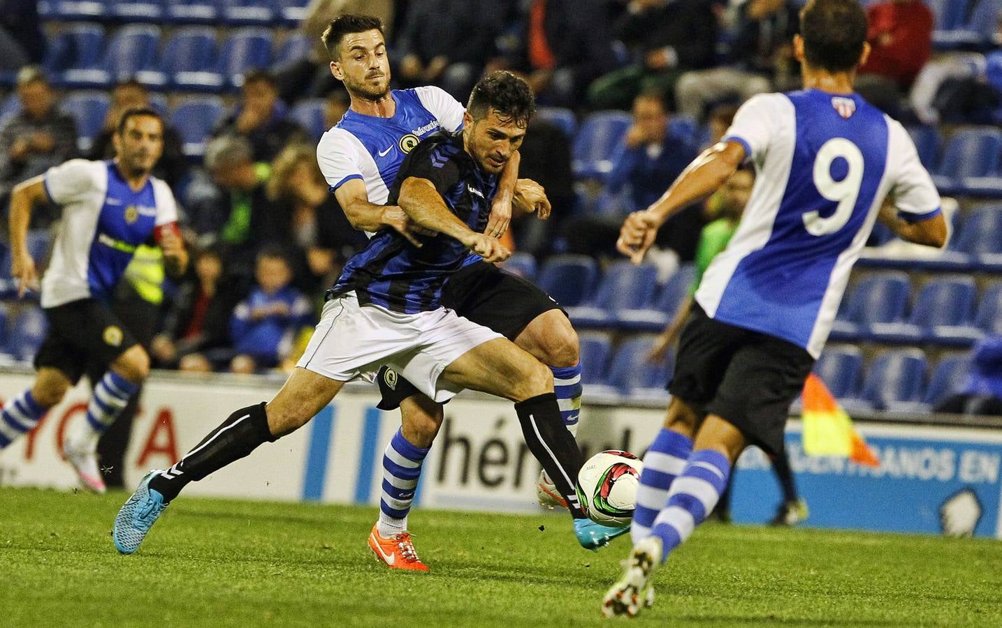 Las mejores imágenes del Hércules - Huracán (4-1)