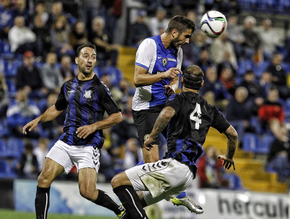 Las mejores imágenes del Hércules - Huracán (4-1)