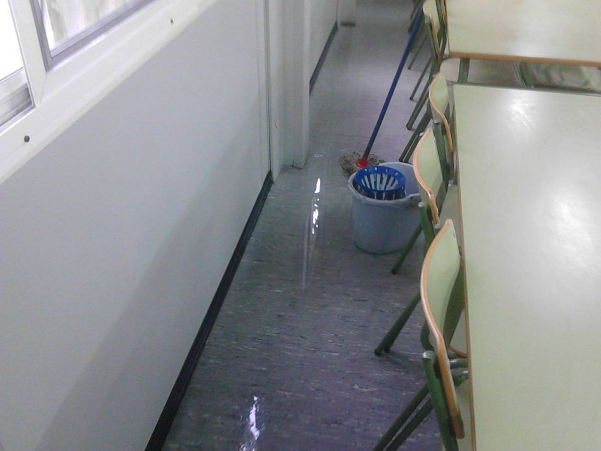 El CEIP Playas de Orihuela y la Rambla Salada de Albatera totalmente inundados