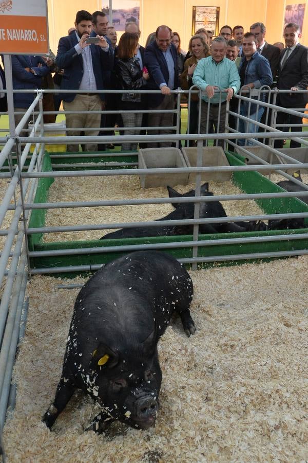 Inauguración de la feria Sepor de Lorca