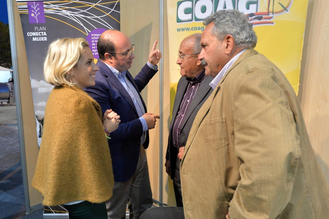 Inauguración de la feria Sepor de Lorca