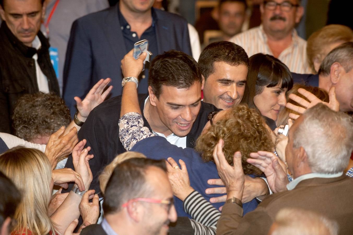 Mitin de Pedro Sánchez en Cieza