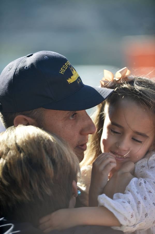 El Hespérides zarpa de nuevo