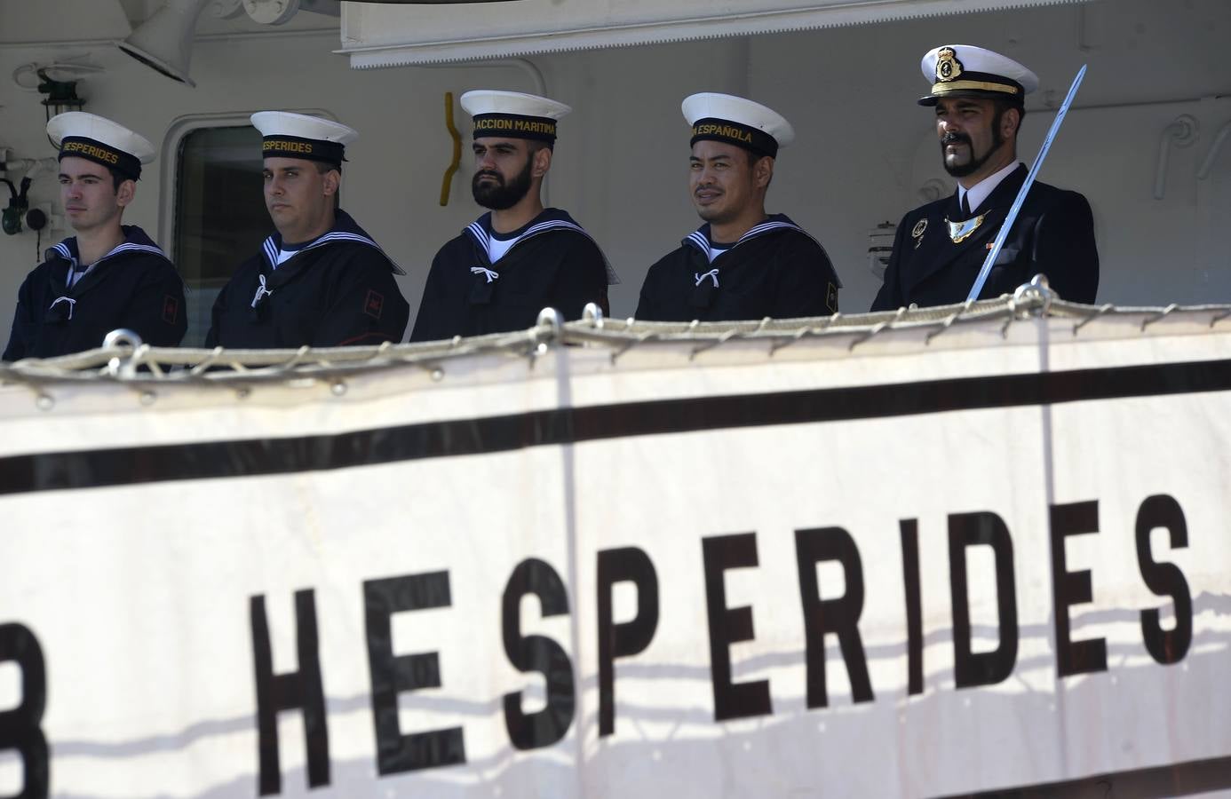 El Hespérides zarpa de nuevo