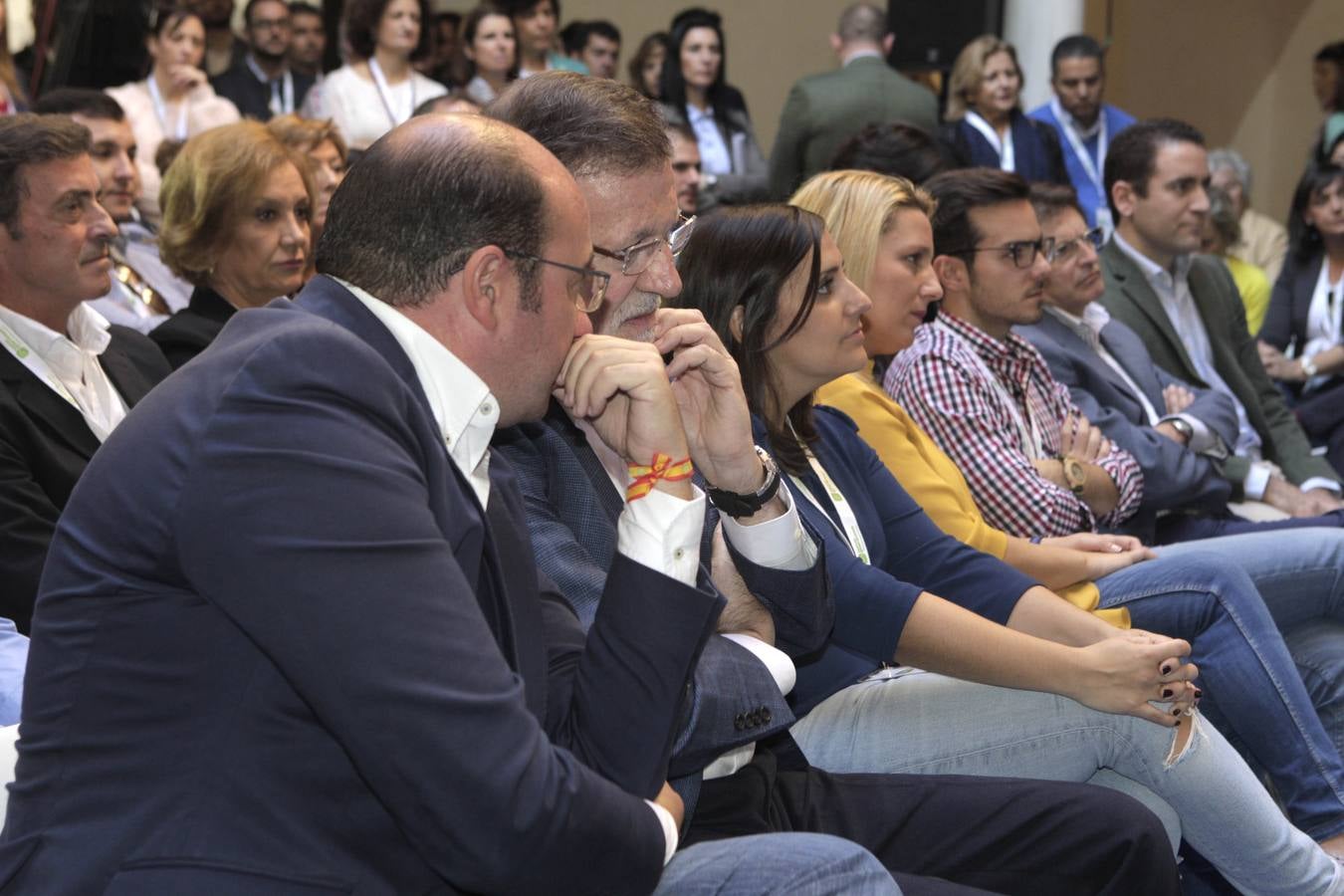 Rajoy clausura el congreso de Nuevas Generaciones en Lorca