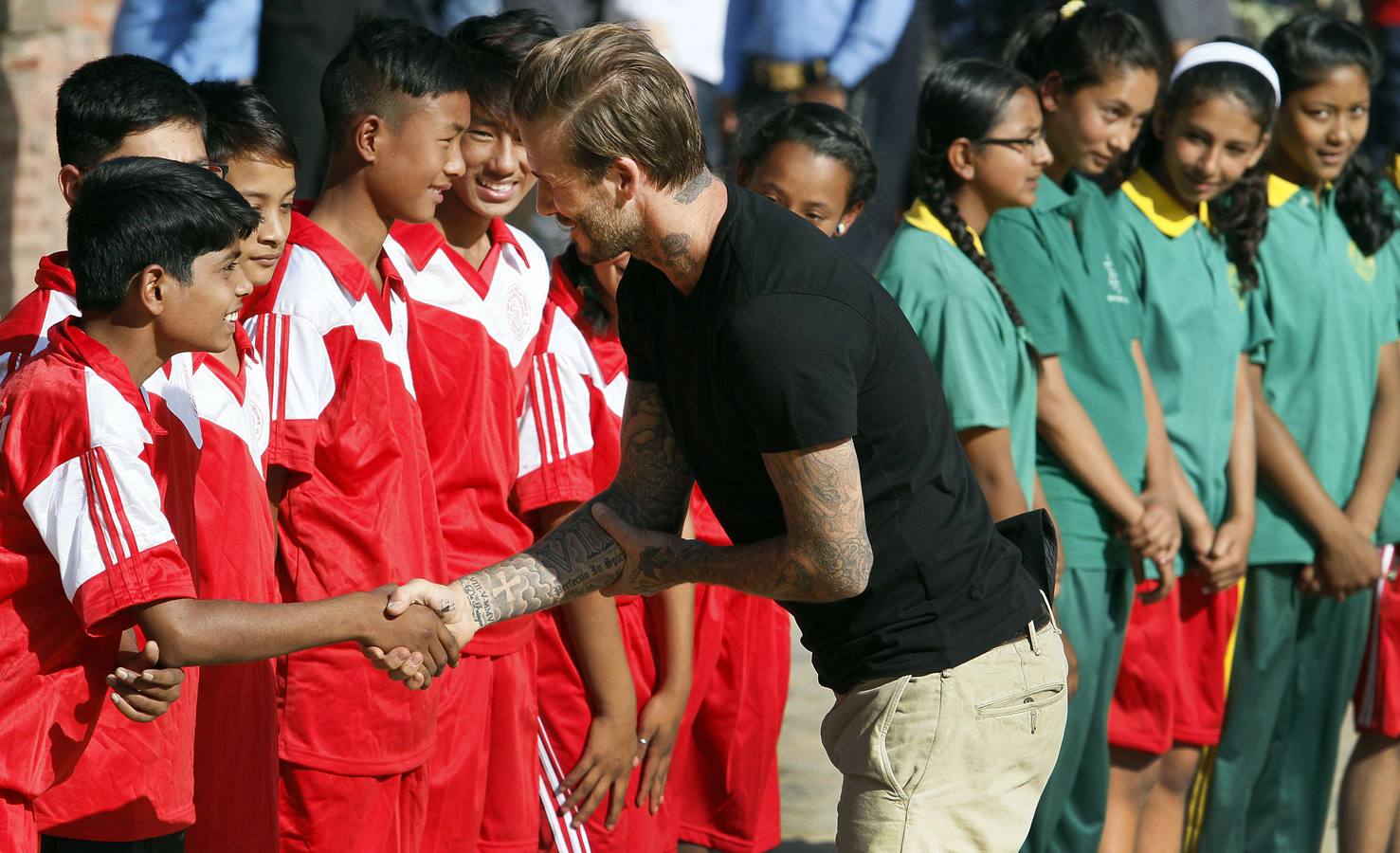 Beckham y su fútbol solidario