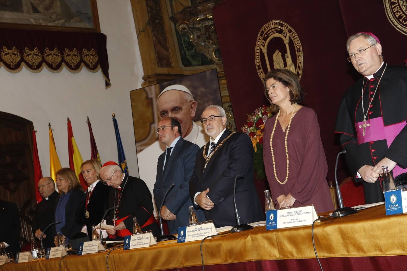 Apertura de curso 2015/2016 de la UCAM