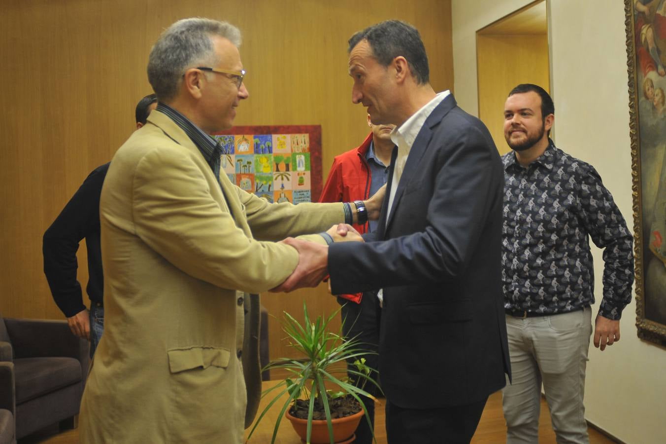 Rogelio Llanes, director general de Agricultura visita Elche