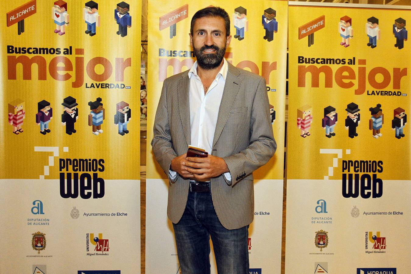 &#039;Photocall&#039; de los VII Premios Web de Alicante (I)