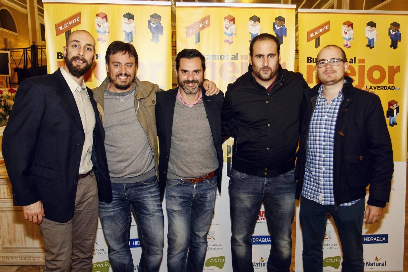 &#039;Photocall&#039; de los VII Premios Web de Alicante (I)