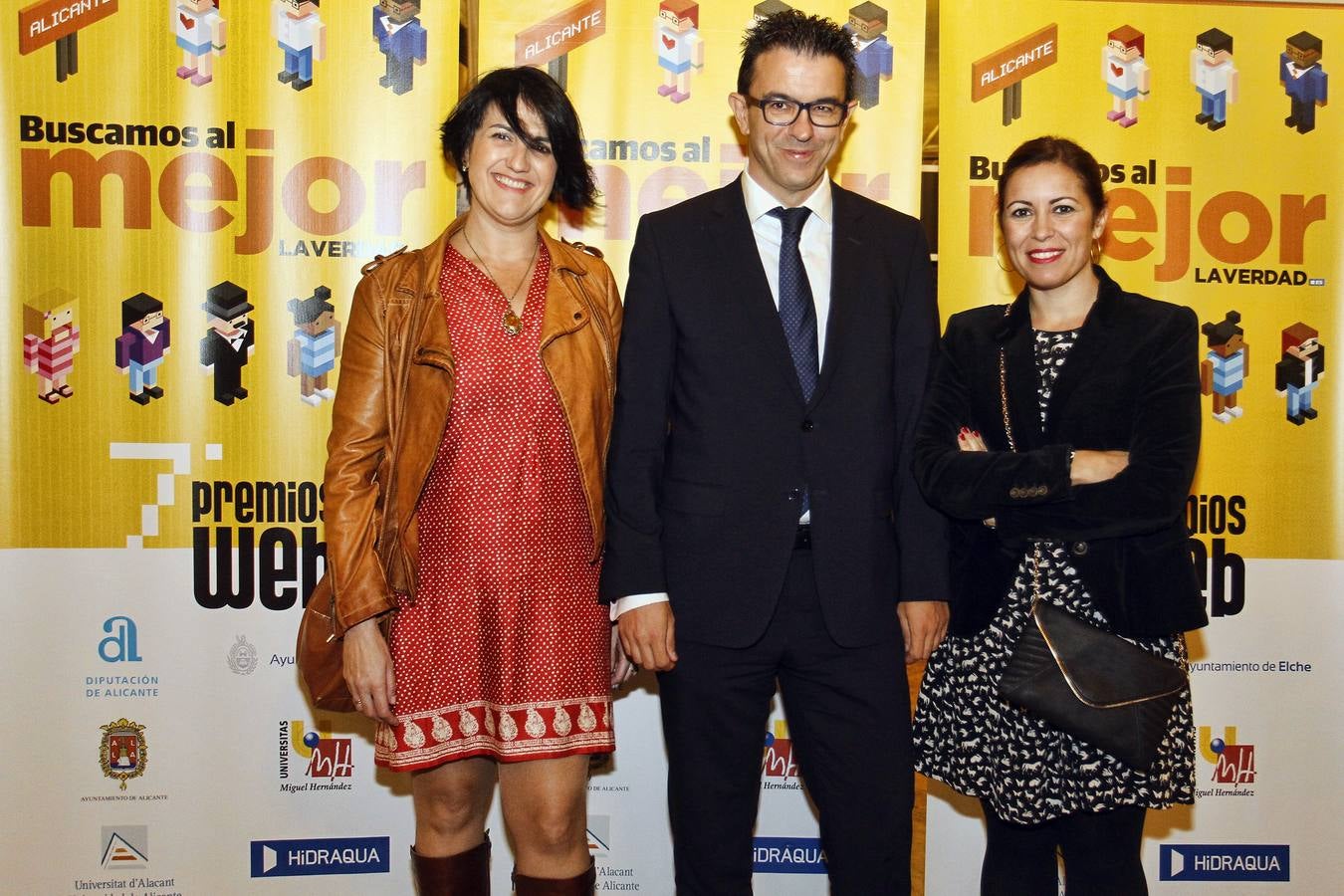 &#039;Photocall&#039; de los VII Premios Web de Alicante (I)