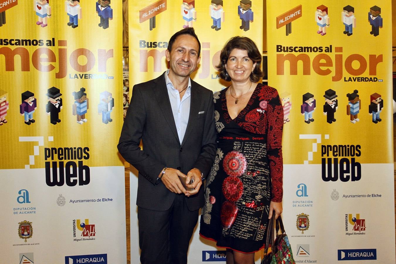 &#039;Photocall&#039; de los VII Premios Web de Alicante (I)