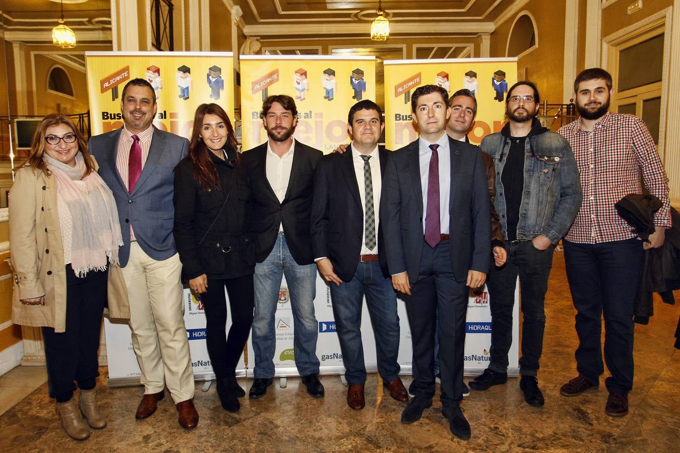 &#039;Photocall&#039; de los VII Premios Web de Alicante (II)