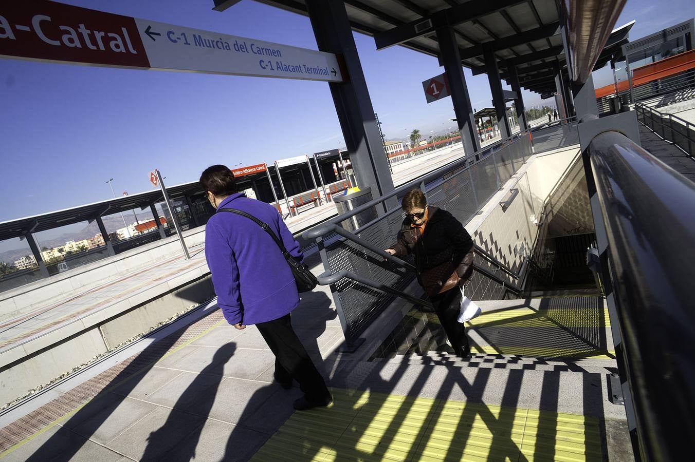 La estación de tren de San Isidro es un laberinto