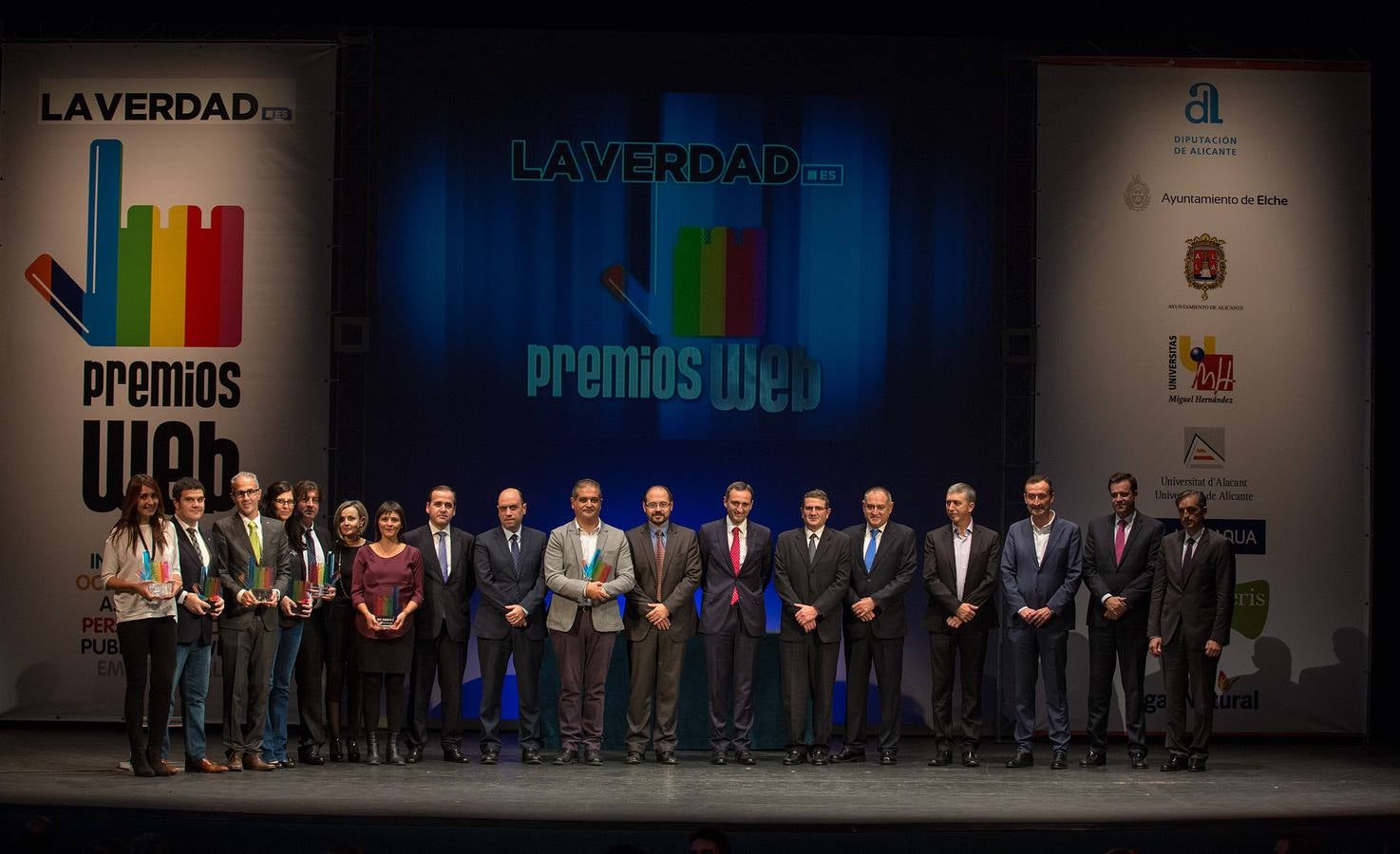 Gala de los VII Premios Web de Alicante (I)