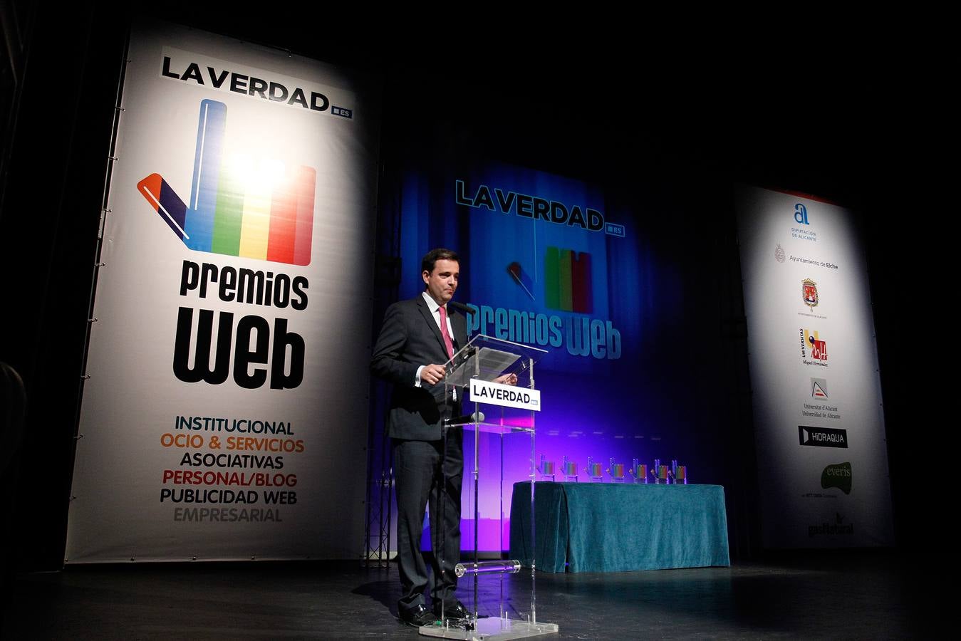 Gala de los VII Premios Web de Alicante (I)