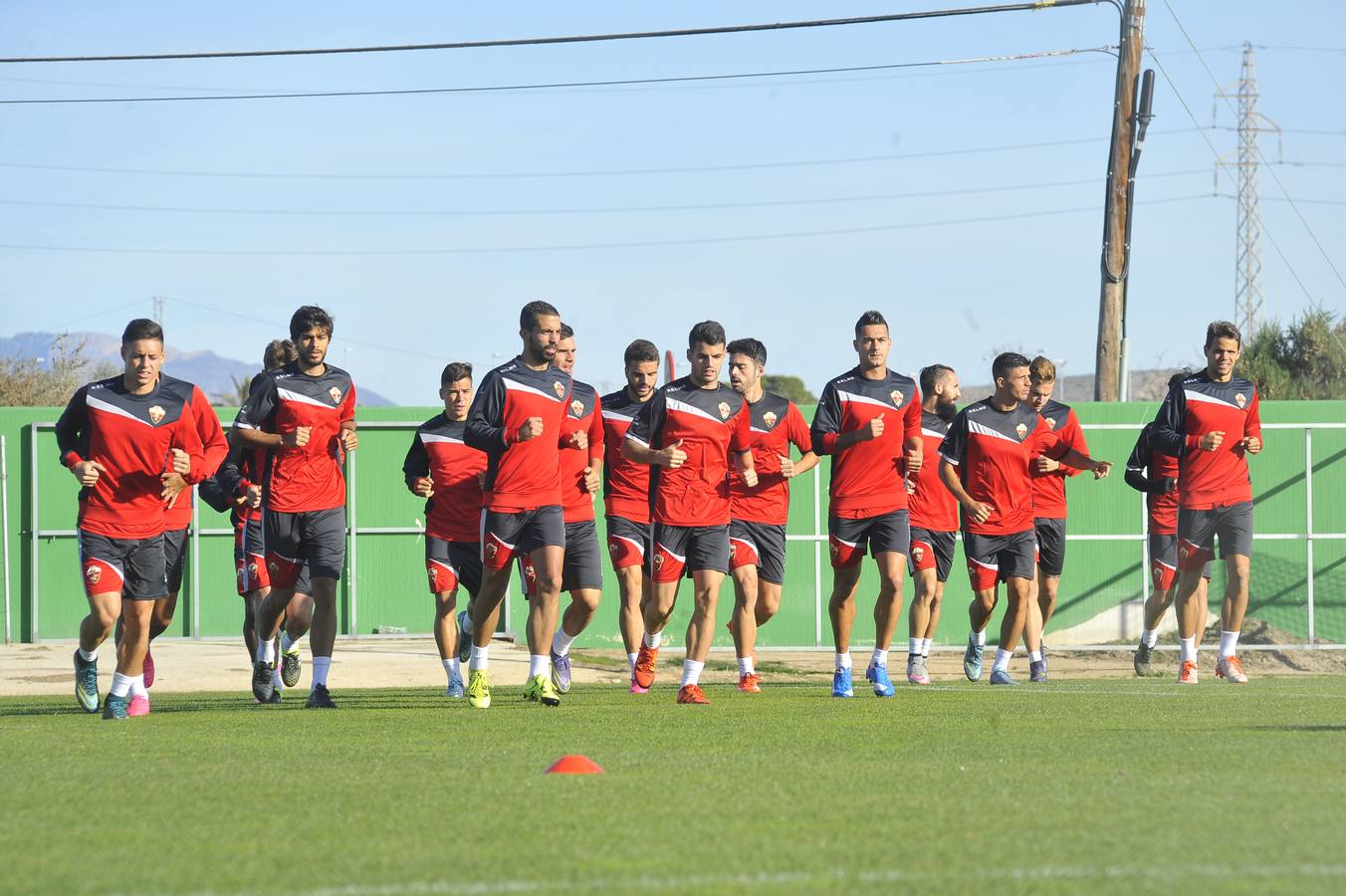 Entrenamiento del Elche