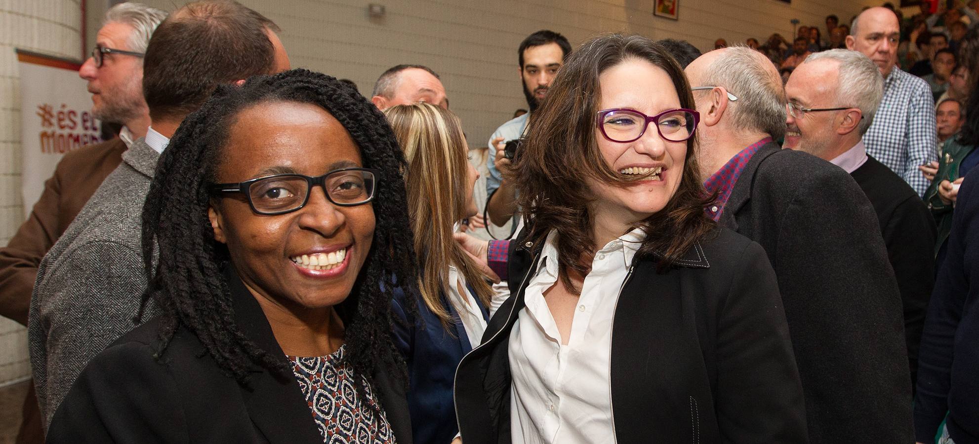 Presentación de los candidatos de Compromís-Podemos-És el momento al Congreso