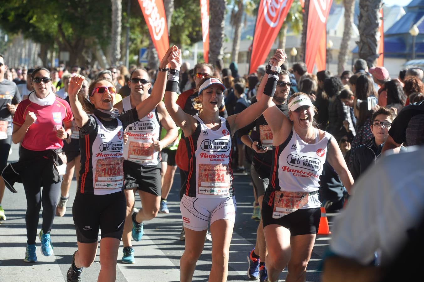 Disparados a la meta como un tiro