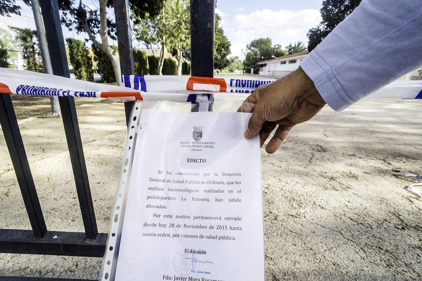 El Ayuntamiento de Granja de Rocamora clausura el polideportivo al encontrar un elevado brote de legionela