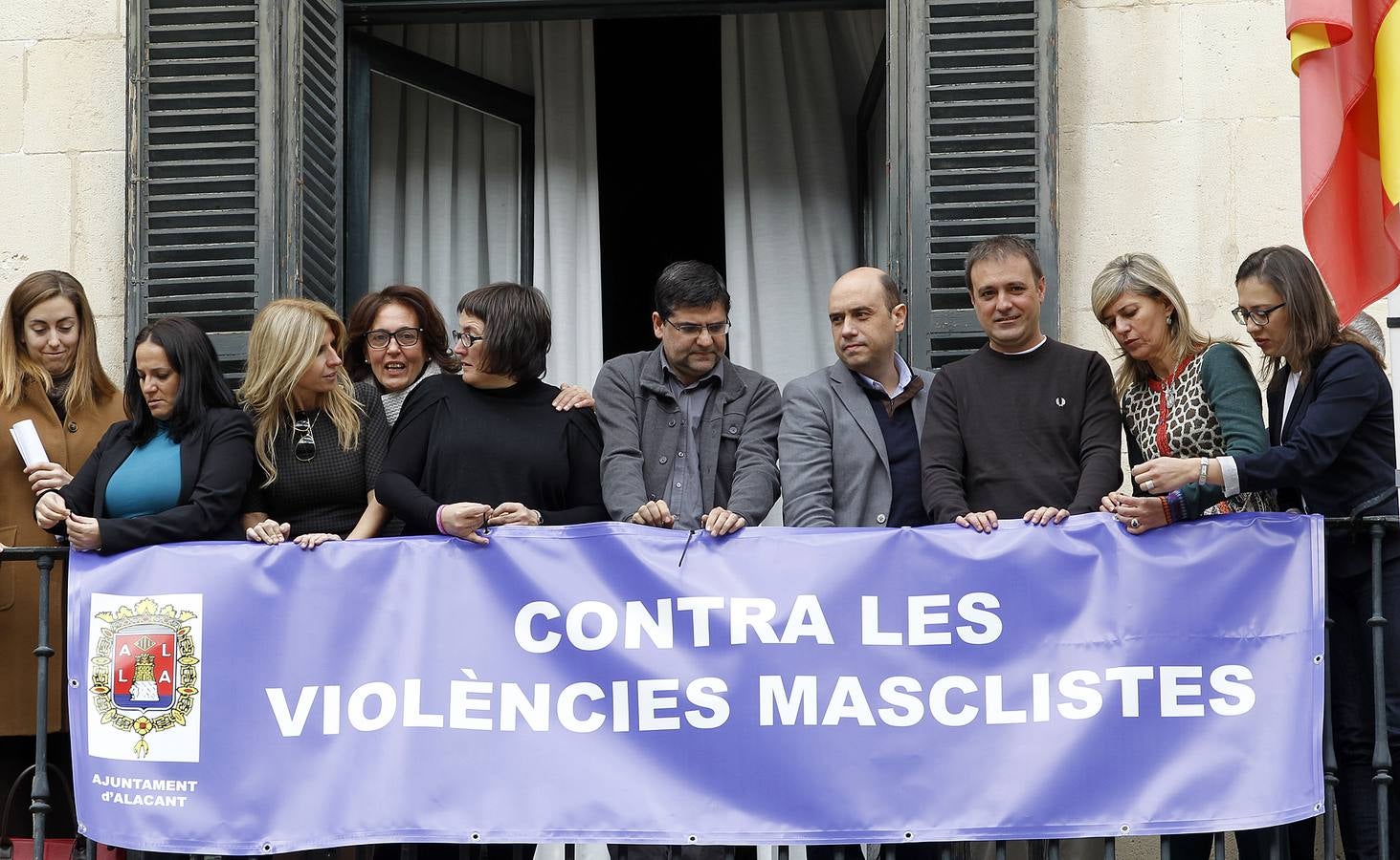 El Ayuntamiento de Alicante celebra el Día Internacional contra la Violencia de Género