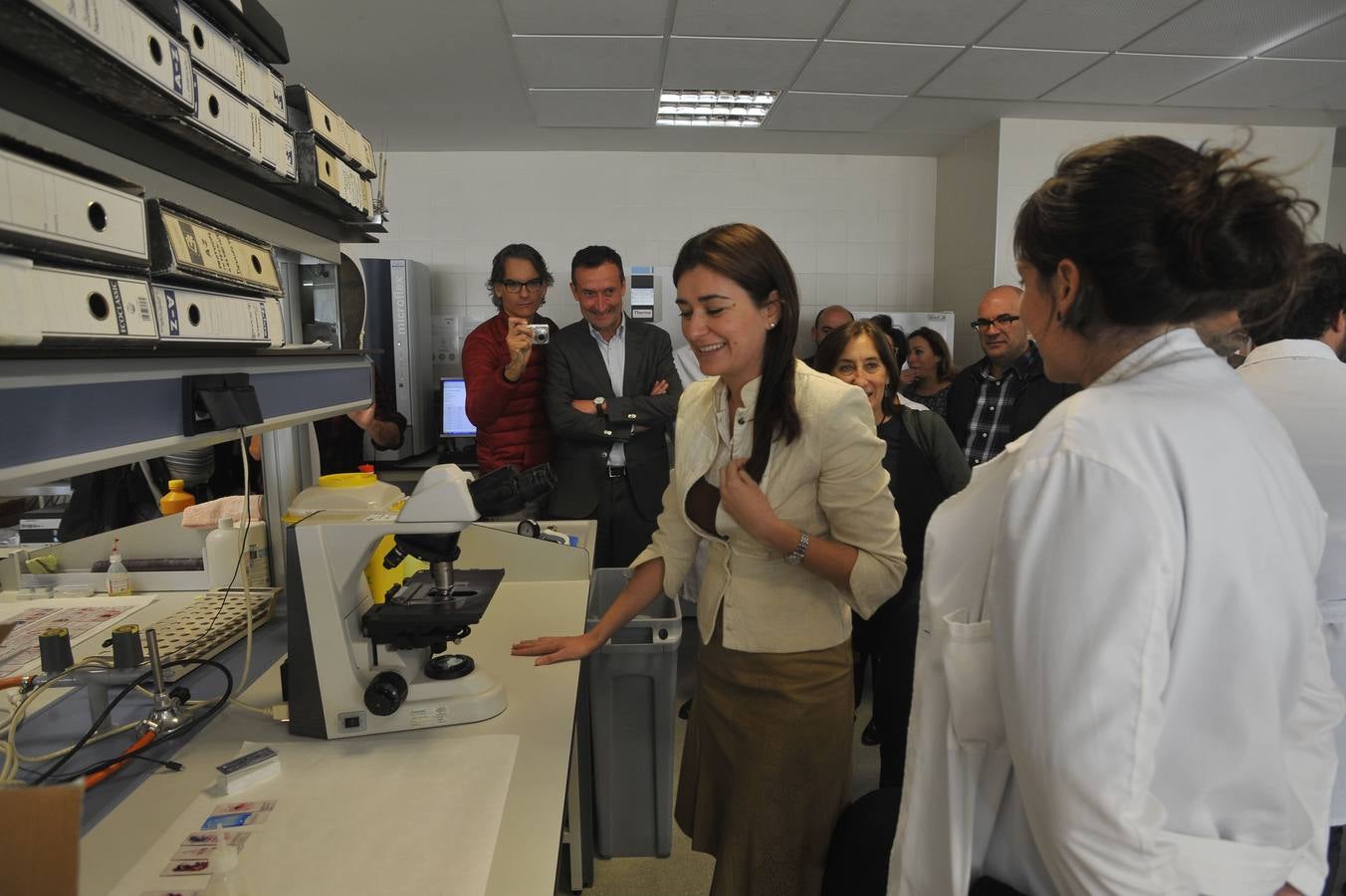 Carmen Montón visita el Hospital General de Elche