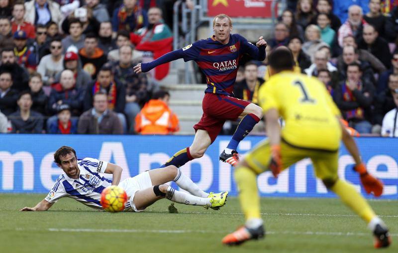 Las mejores imágenes del Barcelona-Real Sociedad