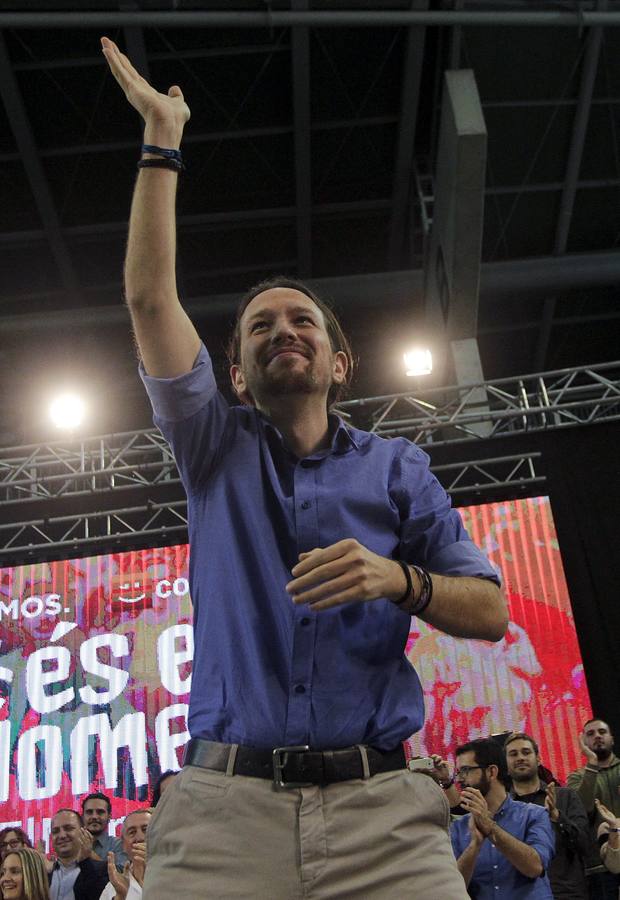 Mitin Pablo Iglesias en Alicante