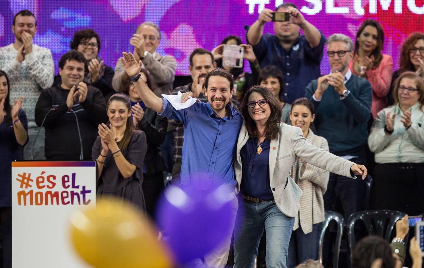 Mitin Pablo Iglesias en Alicante