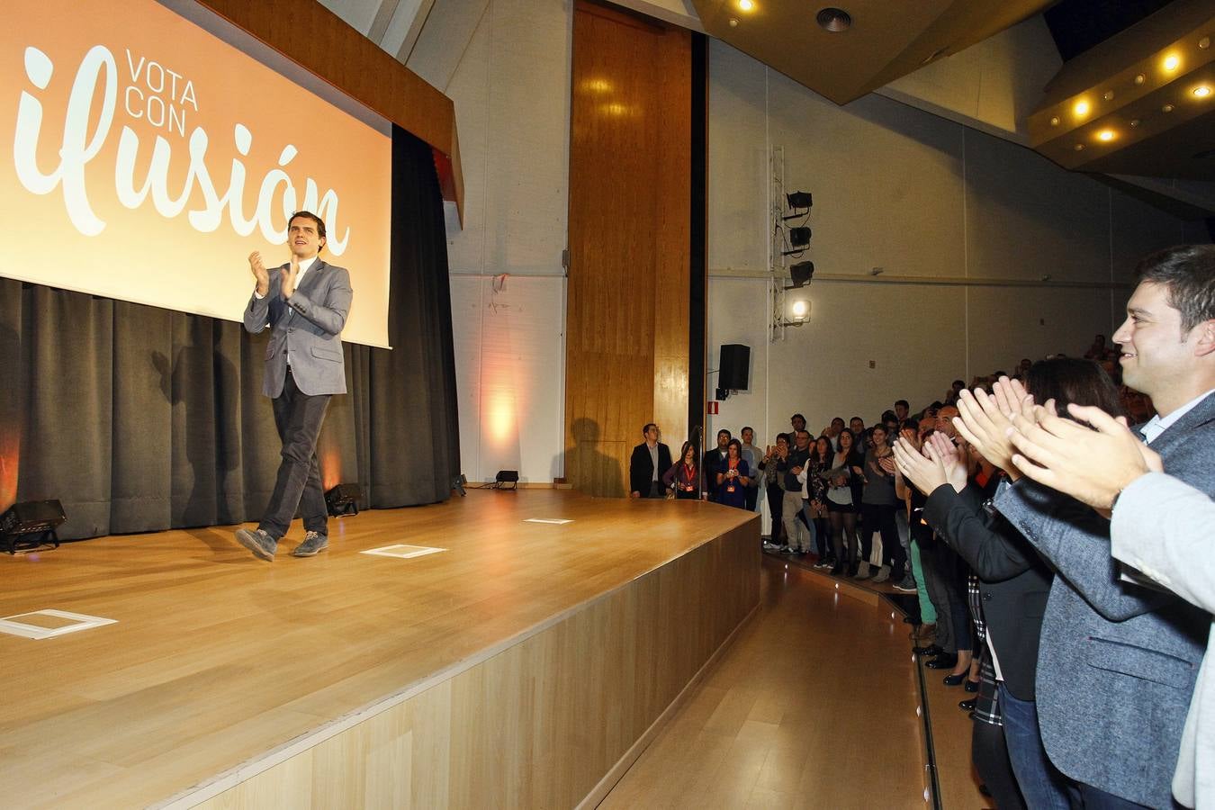 Mitin de Albert Rivera en Alicante