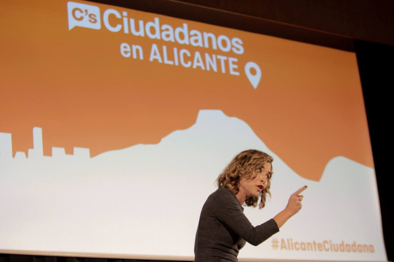 Mitin de Albert Rivera en Alicante