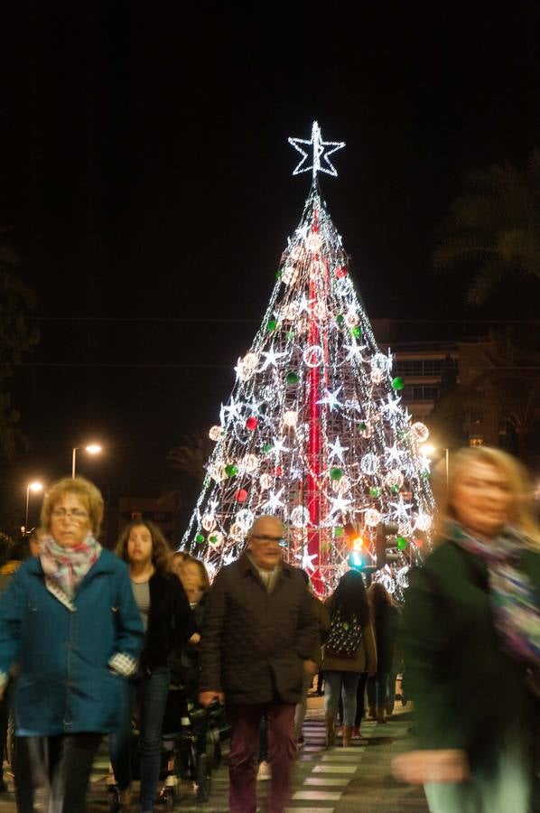 La Navidad llega a lo grande a la plaza Circular