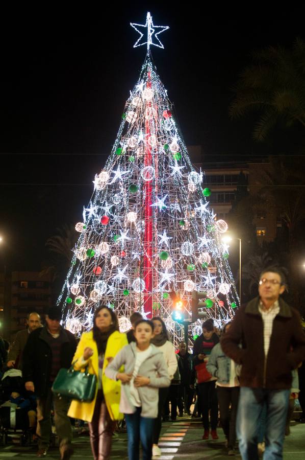 La Navidad llega a lo grande a la plaza Circular