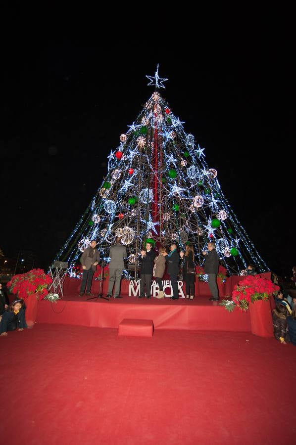 La Navidad llega a lo grande a la plaza Circular