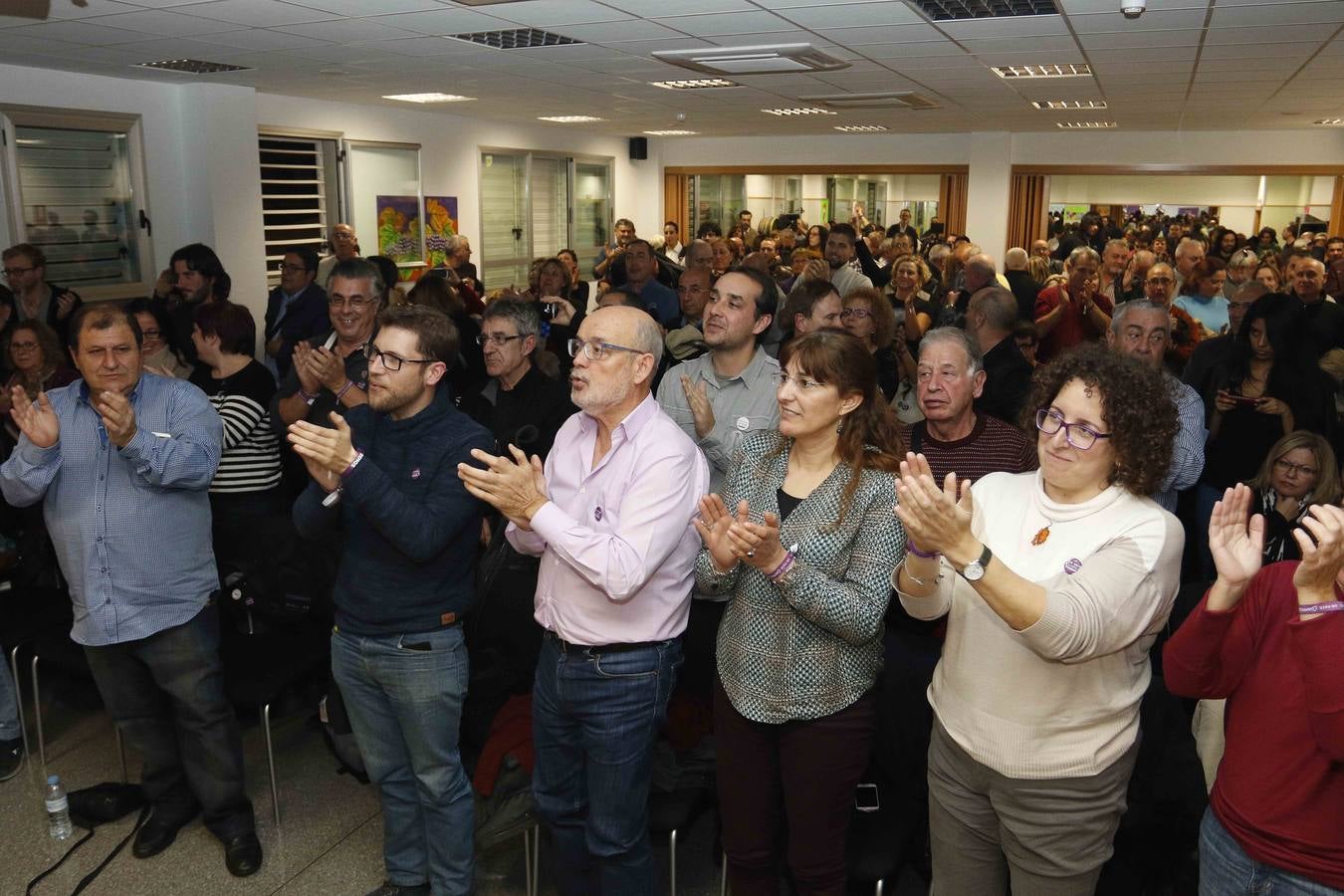 Tania Sánchez en Molina de Segura