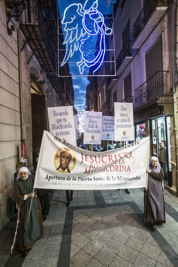 El Obispo inicia el Año Jubilar de la Catedral con la apertura de las puertas