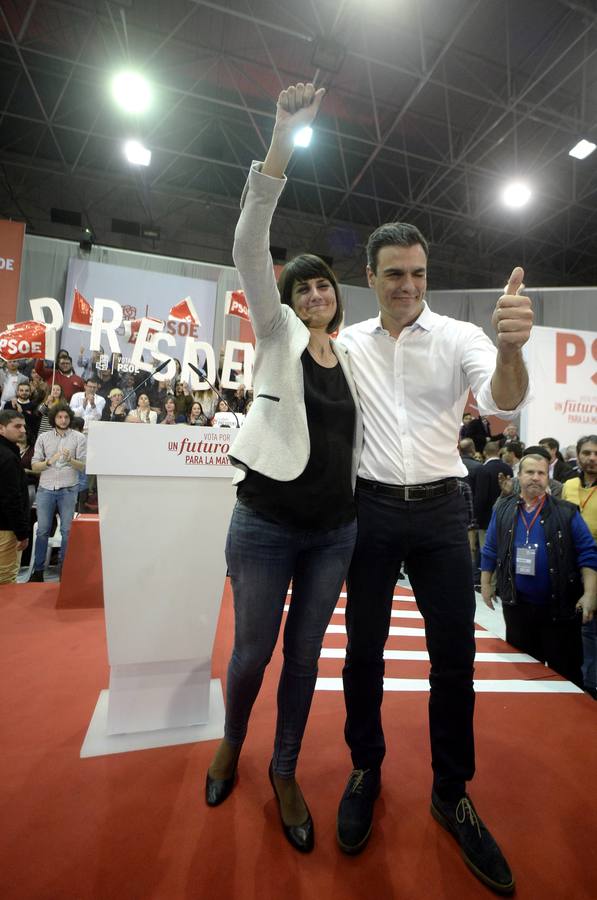 Pedro Sánchez, en Murcia: «En lo único que no ha recortado el PP es en corrupción»