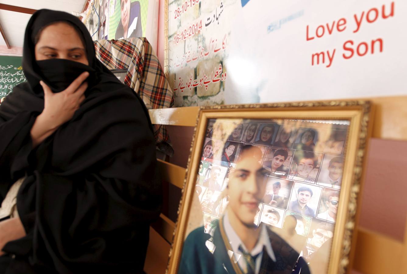 El santuario de los 134 estudiantes de Peshawar